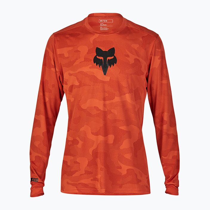 Herren Radfahren Longsleeve Fox Racing Ranger Tru Dri atomic orange