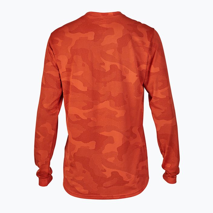 Herren Radfahren Longsleeve Fox Racing Ranger Tru Dri atomic orange 2