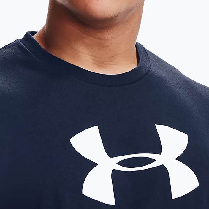 Under Armour UA Sportstyle Logo SS Herren Training T-Shirt navy blau 1329590 6