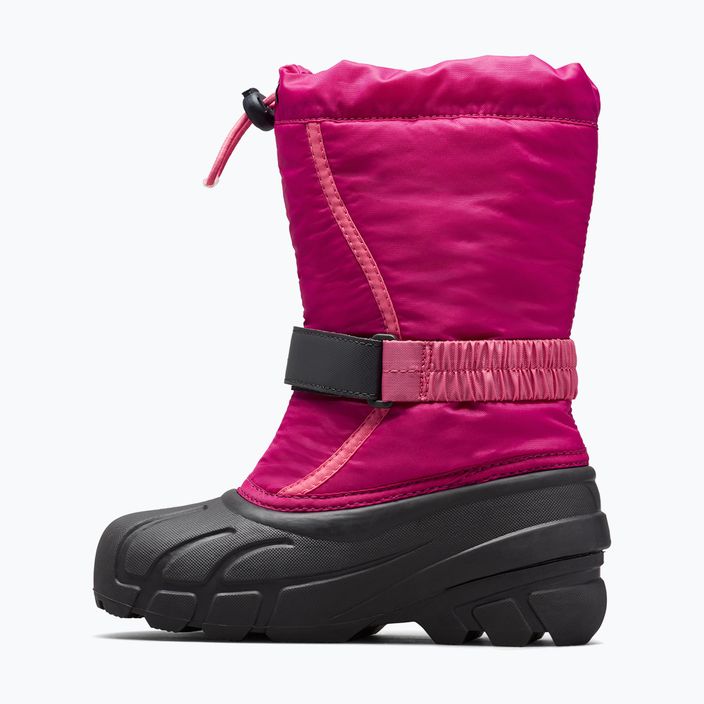 Sorel Flurry Dtv tief erröten/tropischen rosa Junior Schnee Stiefel 8
