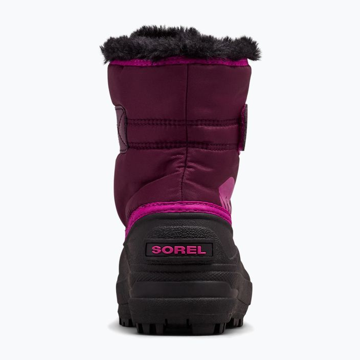 Sorel Snow Commander Kinder-Trekking-Stiefel lila dahlia/groovy pink 9