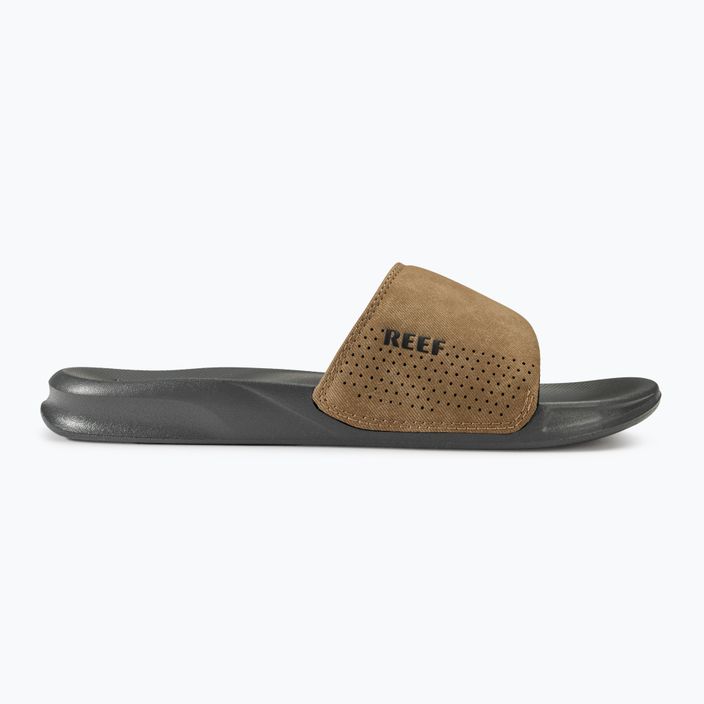 REEF One Slide grau/braun Herren Flip-Flops 2