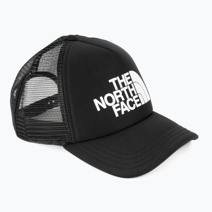 The North Face TNF Logo Trucker Baseballkappe schwarz NF0A3FM3KY41