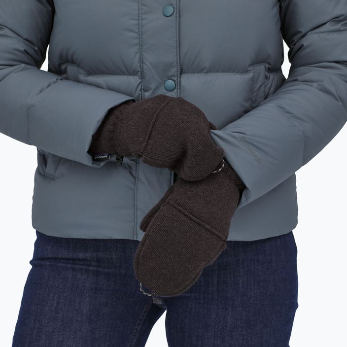 Patagonia Better Sweater Fleece Damen Trekkinghandschuhe schwarz 4