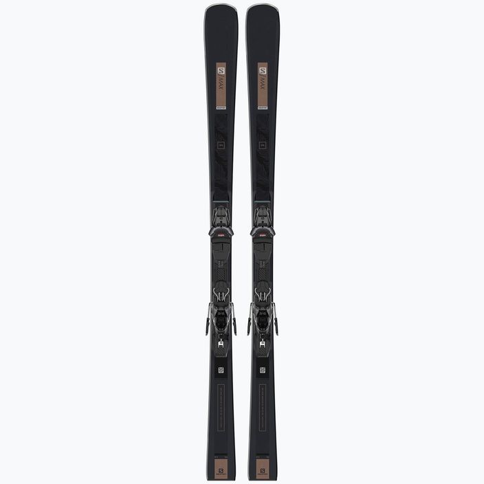 Ski Damen Salomon S/Max W 8 + M11 GW schwarz L411351/L4113211 10