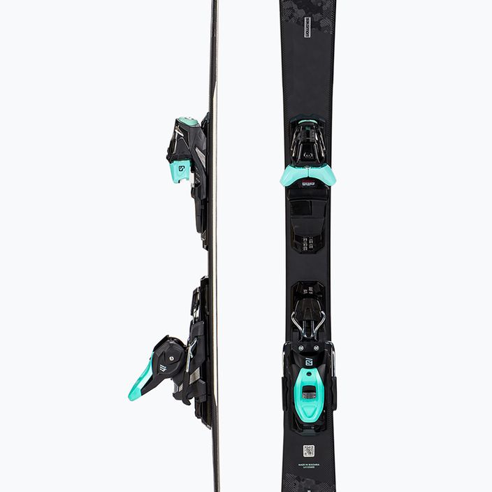 Ski Damen Salomon S/Force W 7 + M1 GW schwarz L411356/L4113251 5
