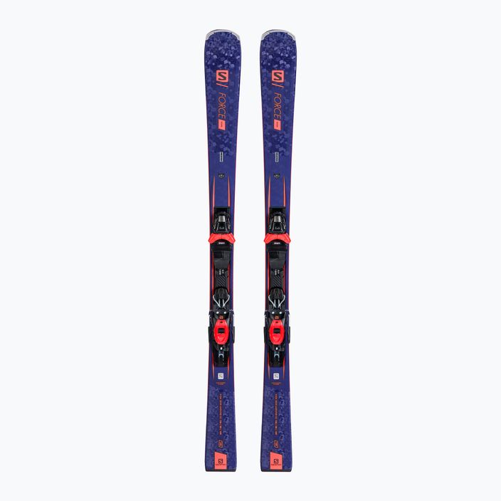 Ski Damen Salomon S/Force Fever + M11 GW dunkelblau L411355/L4113231