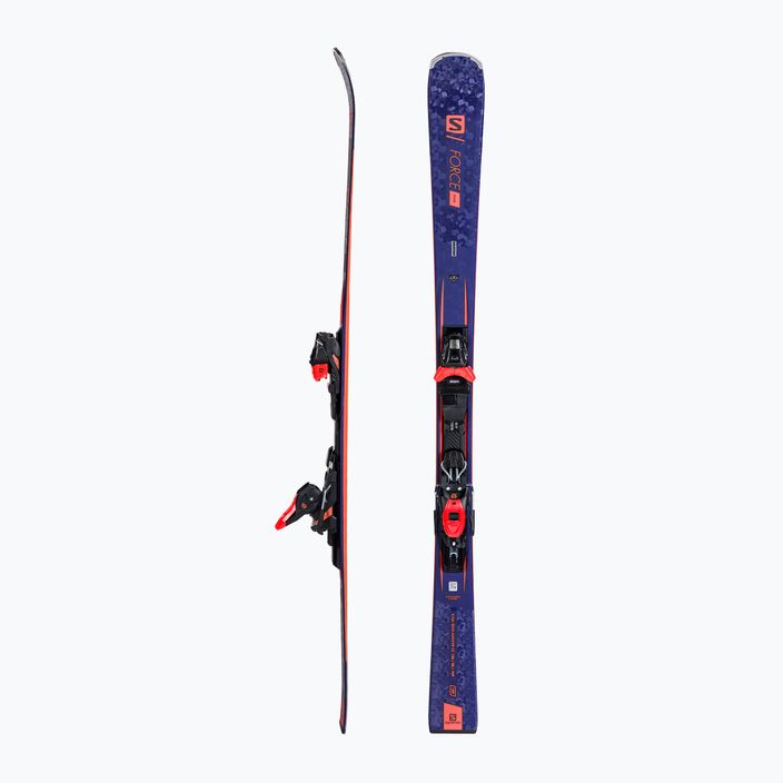 Ski Damen Salomon S/Force Fever + M11 GW dunkelblau L411355/L4113231 2