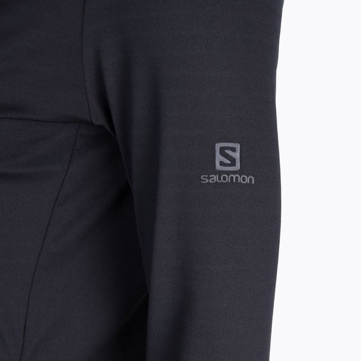 Damen Fleece-Sweatshirt Salomon Outrack Full Zip Mid schwarz LC13582 3