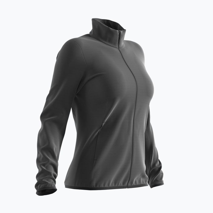 Damen Fleece-Sweatshirt Salomon Outrack Full Zip Mid schwarz LC13582 7