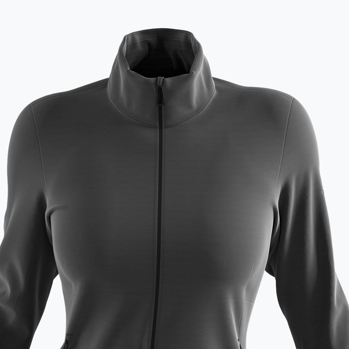 Damen Fleece-Sweatshirt Salomon Outrack Full Zip Mid schwarz LC13582 8