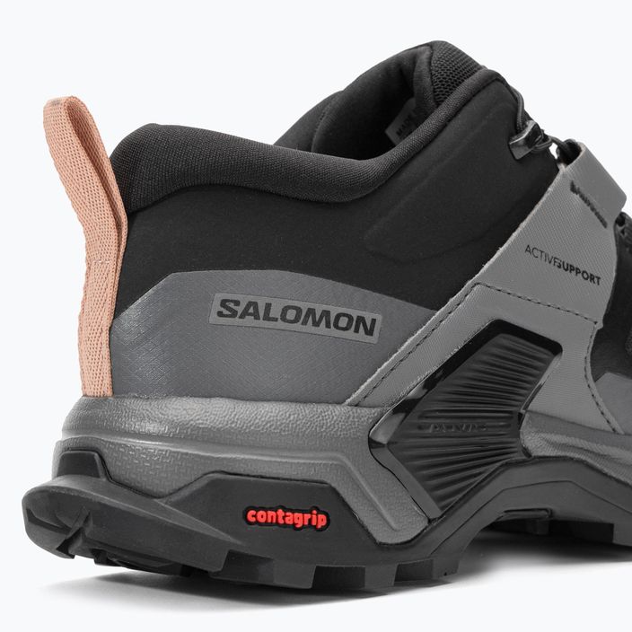 Damen-Trekkingschuhe Salomon X Ultra 4 schwarz L41285100 8