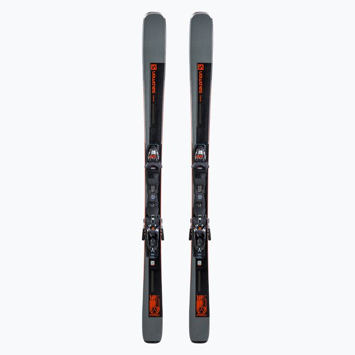 Ski Herren Salomon Stance 84 + M12 GW schwarz L414936/L41464615