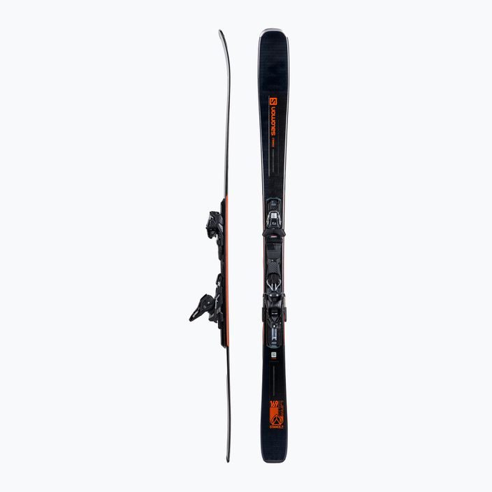 Ski Herren Salomon Stance 8 + M 11 GW schwarz L414937/L414691 2