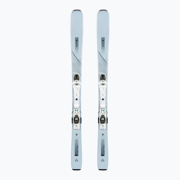 Ski Damen Salomon Stance W8 + M1 GW weiß L41494/L4113261