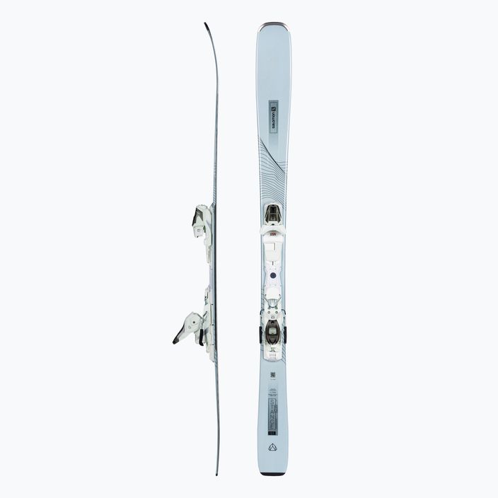 Ski Damen Salomon Stance W8 + M1 GW weiß L41494/L4113261 2