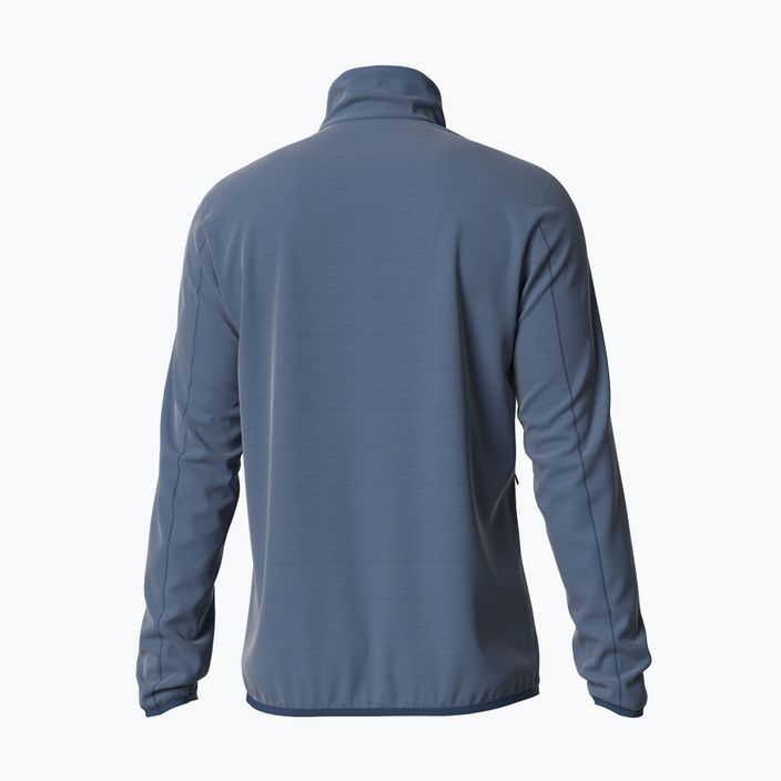 Herren Fleece-Sweatshirt Salomon Outrack Full Zip Mid blau LC17114 3
