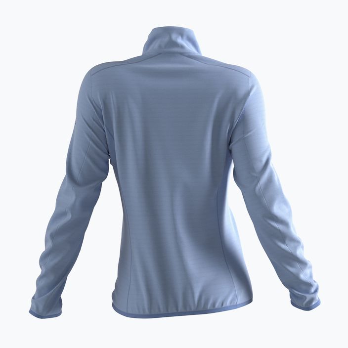 Damen Fleece-Sweatshirt Salomon Outrack Full Zip Mid blau LC1711 3