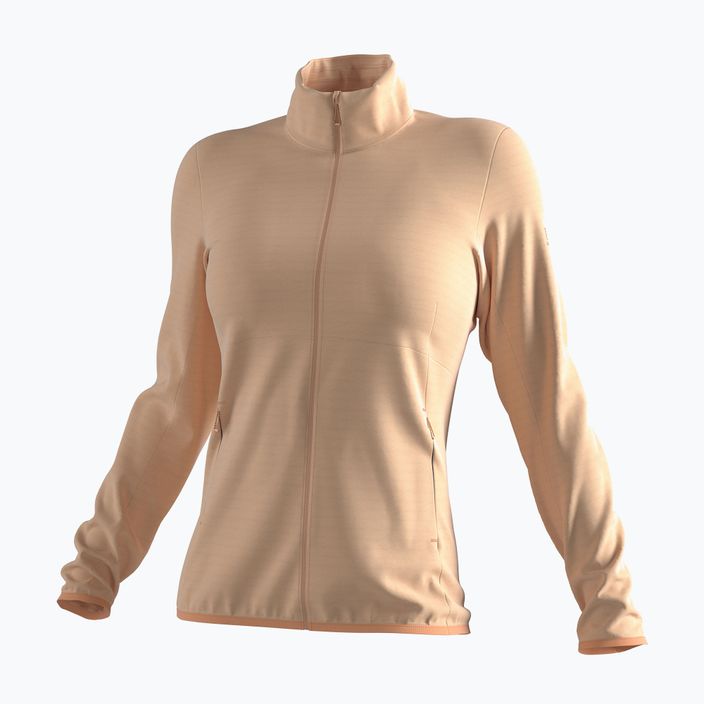 Damen Fleece-Sweatshirt Salomon Outrack Full Zip Mid apricot ice LC1713 5