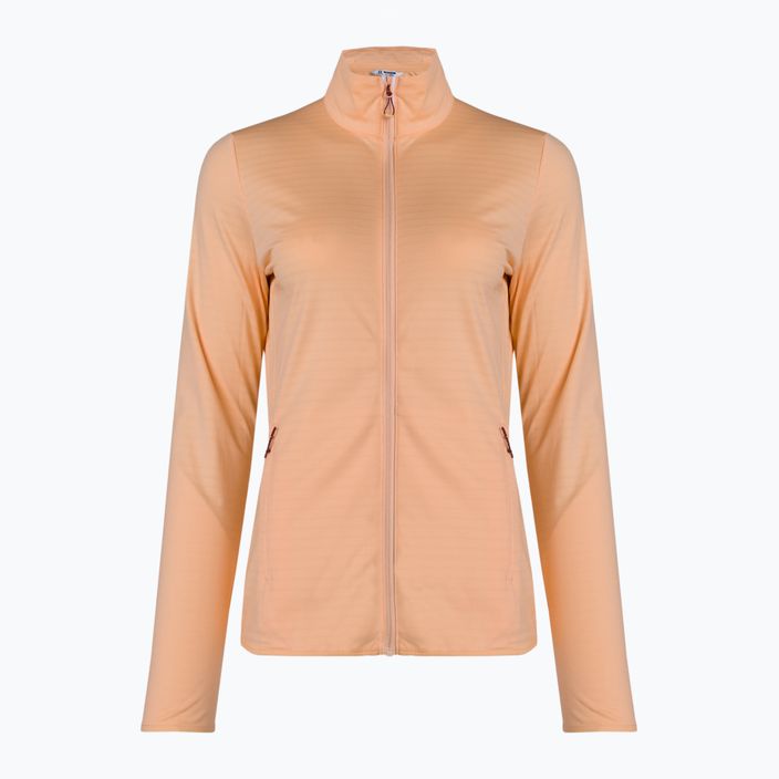 Damen Fleece-Sweatshirt Salomon Outrack Full Zip Mid apricot ice LC1713
