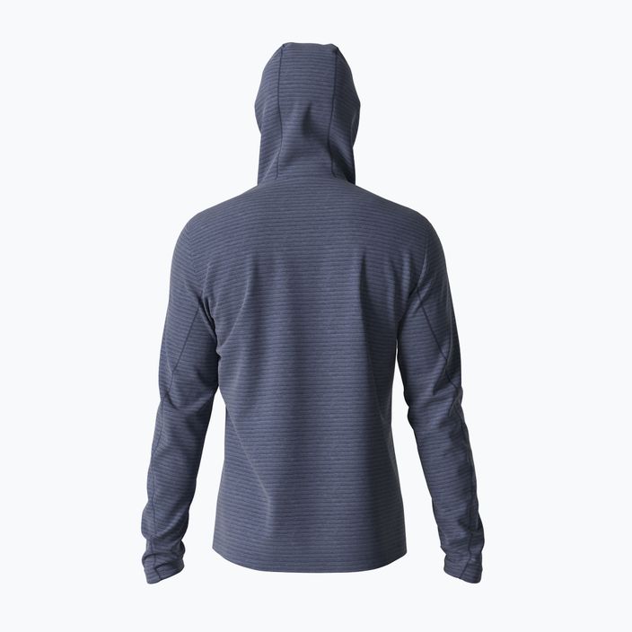 Herren Fleece-Sweatshirt Salomon Outline FZ Hoodie dunkelblau LC17121 3