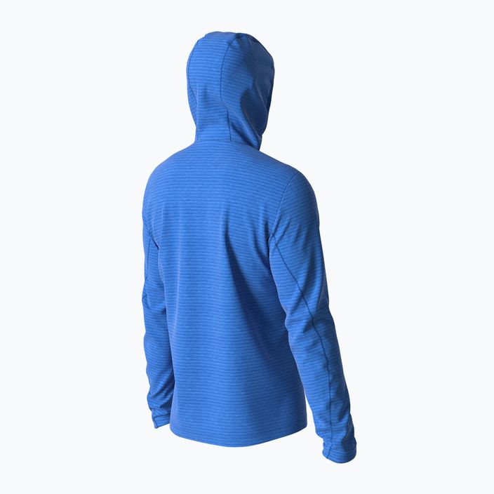 Herren Fleece-Sweatshirt Salomon Outline FZ Hoodie blau LC17879 6