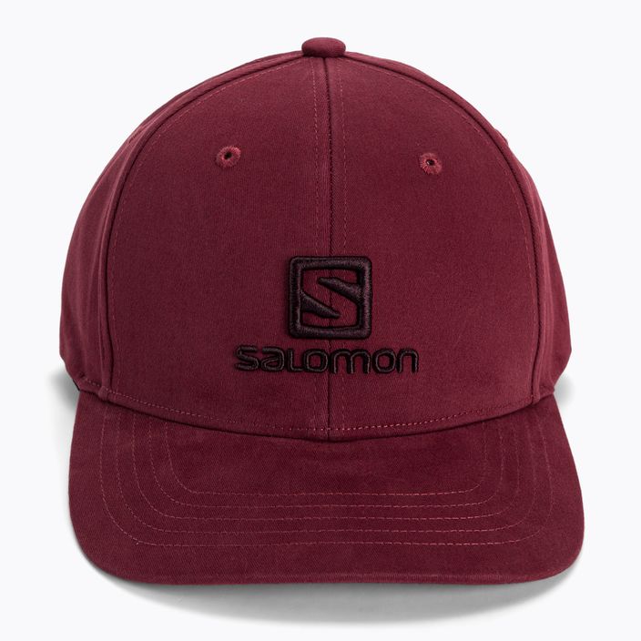 Schirmmütze Salomon Logo rot LC16824 4