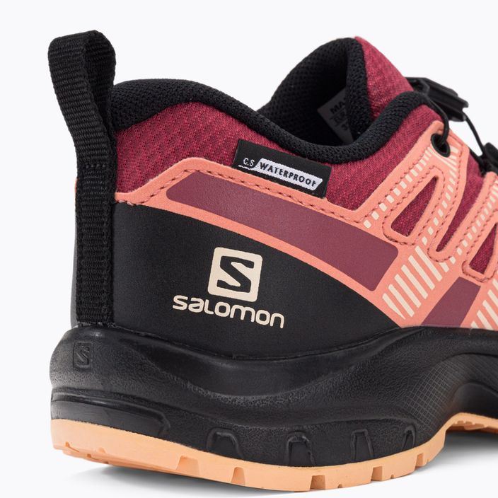 Salomon XA Pro V8 CSWP Kinder-Trekking-Stiefel rot L41614400 8