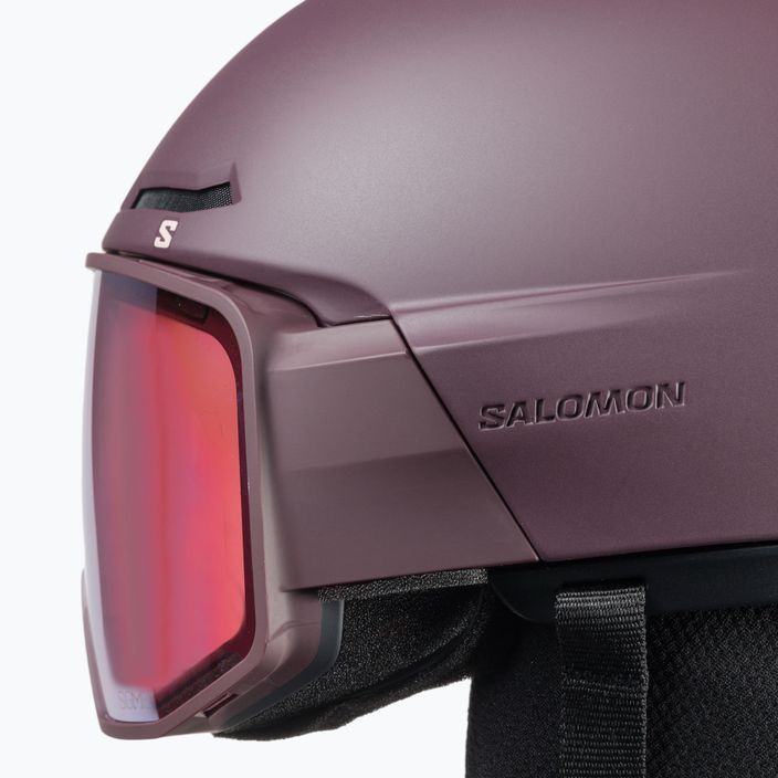 Skihelm Salomon Driver Pro Sigma S1 violett L4712 8