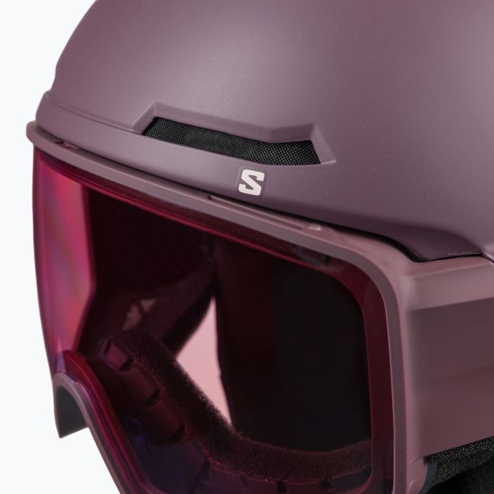 Skihelm Salomon Driver Pro Sigma S1 violett L4712 10