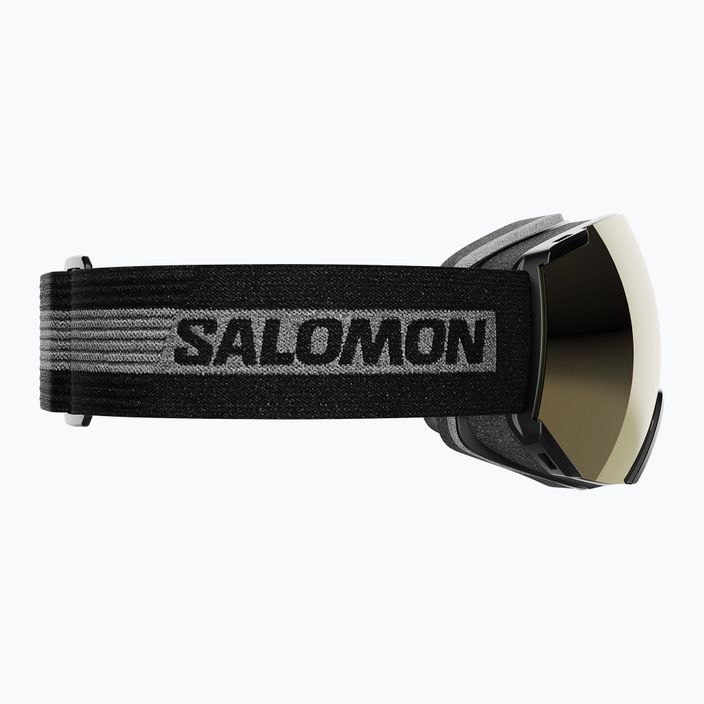 Skibrille Salomon Radium black/sigma black gold L475 8