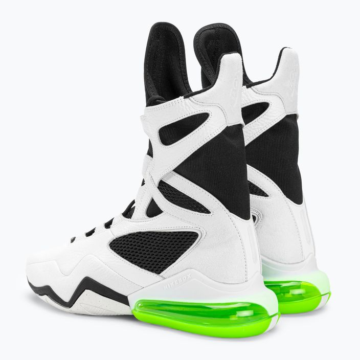 Damen Nike Air Max Box Schuhe weiß/schwarz/elektrisch grün 3