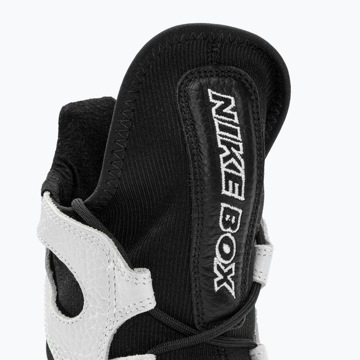 Damen Nike Air Max Box Schuhe weiß/schwarz/elektrisch grün 8