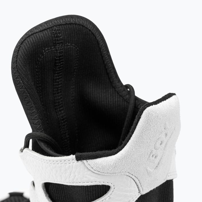 Damen Nike Air Max Box Schuhe weiß/schwarz/elektrisch grün 10