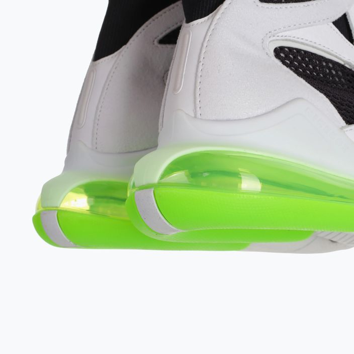 Damen Nike Air Max Box Schuhe weiß/schwarz/elektrisch grün 17