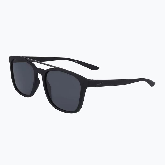 Nike Windfall Sonnenbrille mit mattschwarzen/grauen Gläsern 5