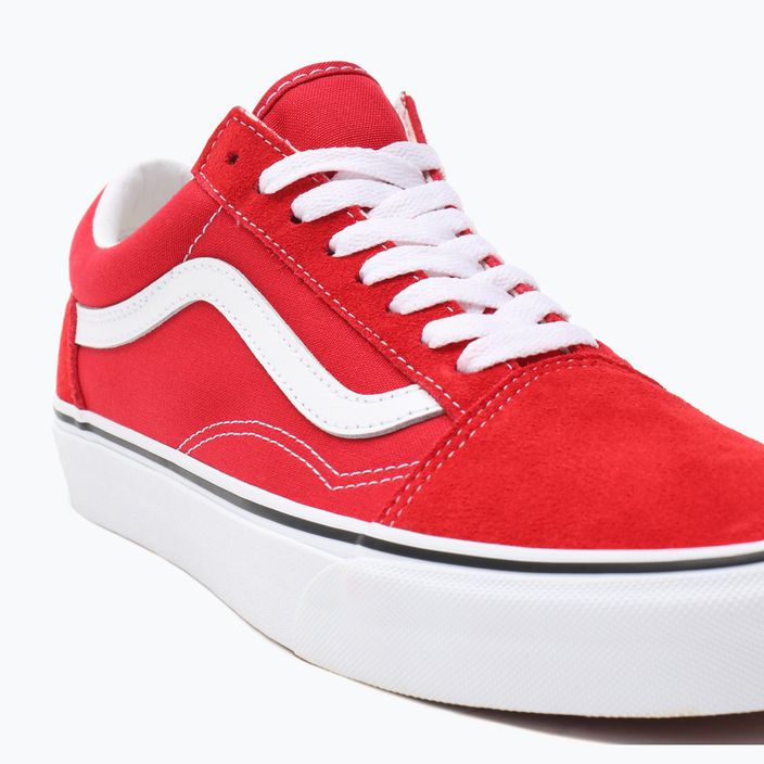 Vans Schuhe UA Old Skool racing rot/true weiß 10