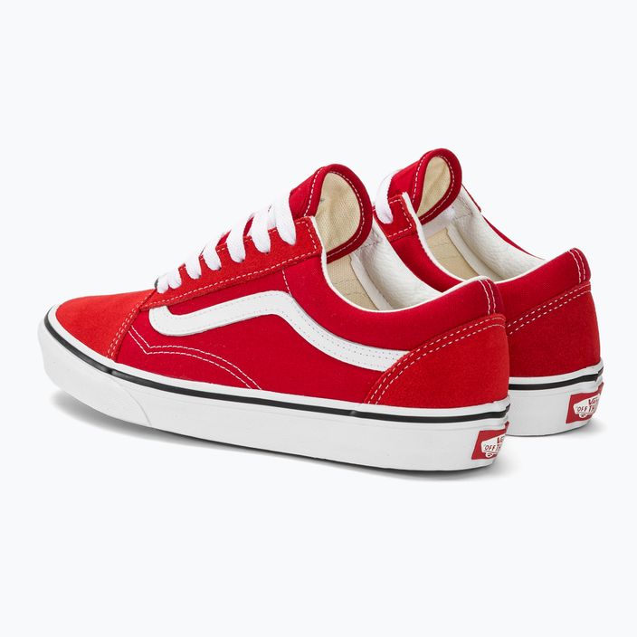 Vans Schuhe UA Old Skool racing rot/true weiß 4