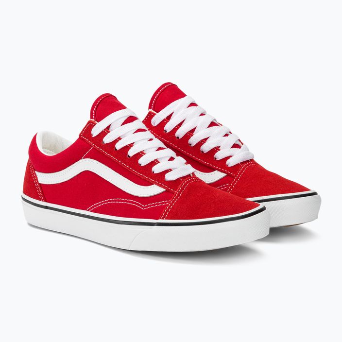 Vans Schuhe UA Old Skool racing rot/true weiß 5