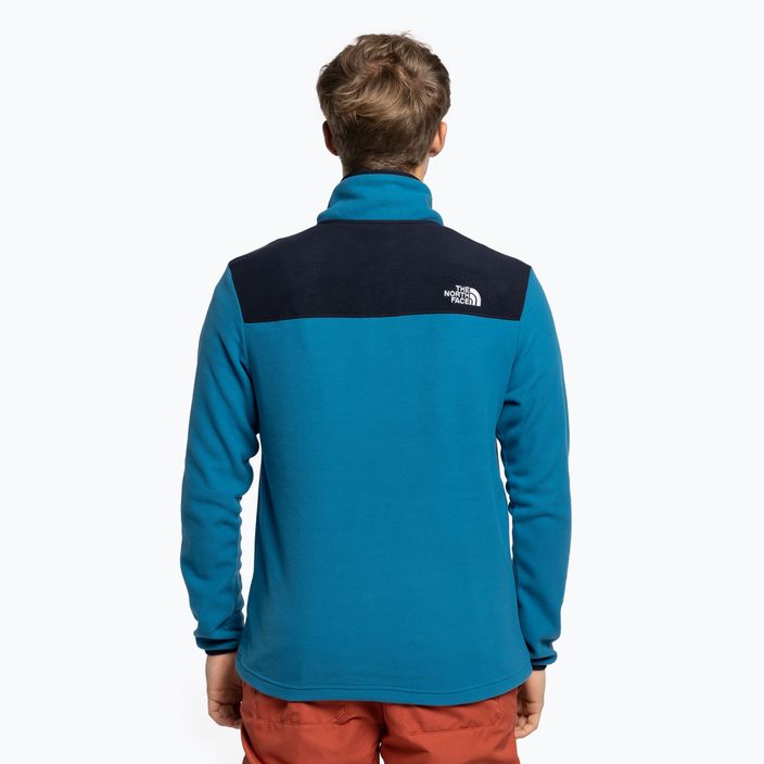 Herren Fleece-Sweatshirt The North Face Homesafe Snap Neck blau NF0A55HM49C1 4