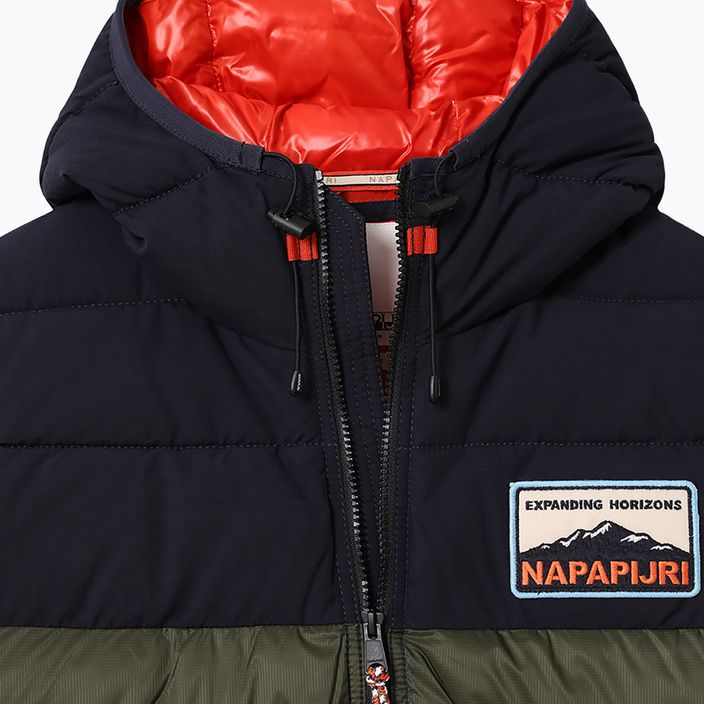 Napapijri Herren Daunenjacke NP0A4ENR verde 7