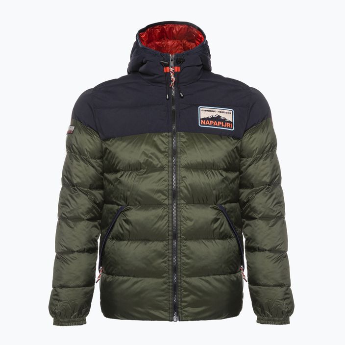 Napapijri Herren Daunenjacke NP0A4ENR verde 2