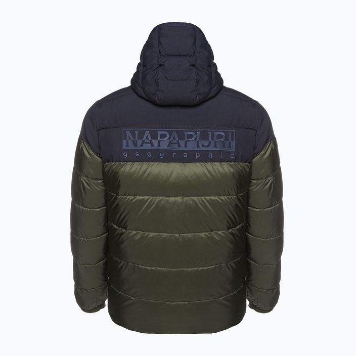 Napapijri Herren Daunenjacke NP0A4ENR verde 3