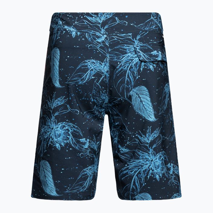 Herren Oakley Ohana Floral 20  Schwimmen Shorts blau FOA403022 6
