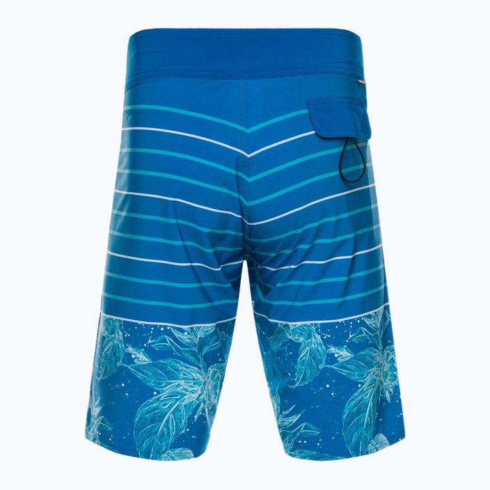 Herren Oakley Retro Split 21 Schwimmen Shorts blau FOA403024 2
