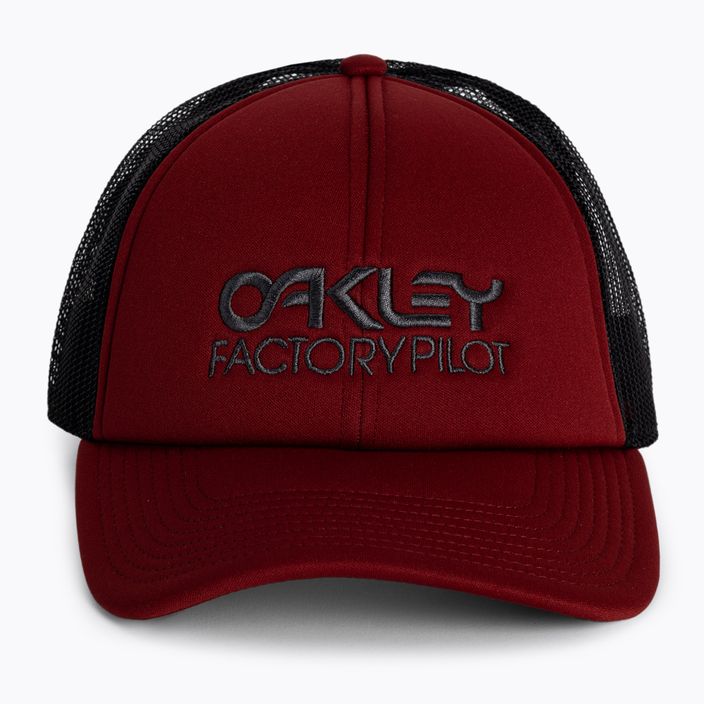 Oakley Factory Pilot Trucker Herren Baseballmütze rot FOS900510 2