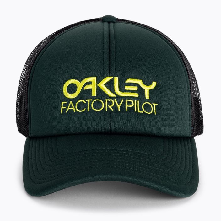 Oakley Factory Pilot Trucker Herren Baseballmütze grün FOS900510 4