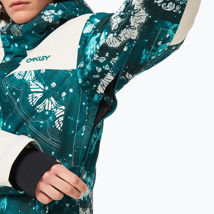Oakley TC Aurora RC Insulated Damen Snowboard Jacke grün FOA500278 6