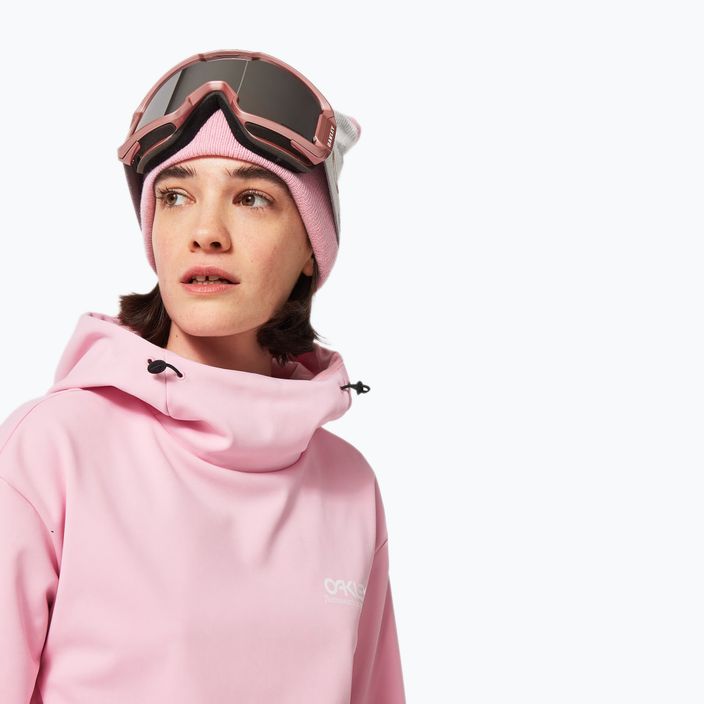 Oakley Park RC Softshell-Snowboard-Kapuzenpullover für Frauen rosa FOA500320 9