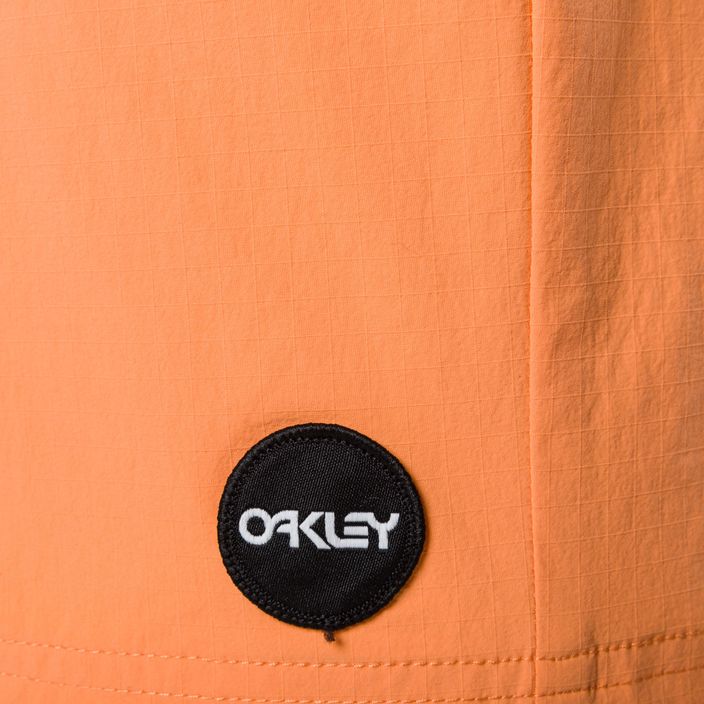 Oakley Oneblock 18" Badeshorts für Männer orange FOA40430173K 3